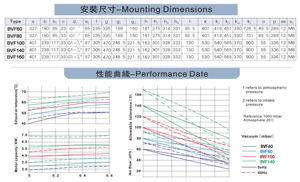 4.0Kw /5.5kw /7.5kw ad alta pressione +-600mbar succhiano e soffiano la pompa elettrica del vuoto dell'aria - Product Image 6