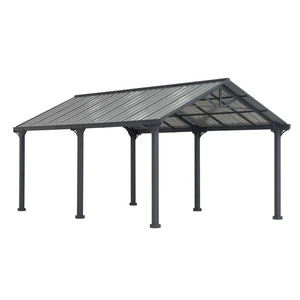 Abri de voiture en polycarbonate traité thermiquement de haute qualité avec structure en aluminium pour garage et stationnement - Product Image 3
