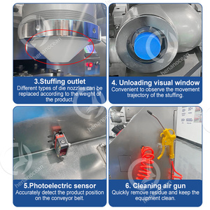 เครื่องทำสายการผลิตฟาลาเฟล<span class=keywords><strong>ขนม</strong></span>อบคุกกี้<span class=keywords><strong>ขนม</strong></span>ไหว้พระจันทร์ขนมแบบสองสีขนาดเล็กสำหรับมหาสมุทร - Product Image 4