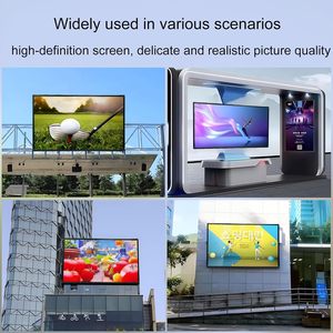 Tùy chỉnh ngoài trời P6 P10 cửa hàng bán lẻ biển quảng cáo với đầy đủ màu sắc màn hình LED và di chuyển văn bản phụ đề Logo - Product Image 3