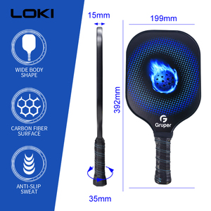 LOKI 007 Hot Selling Customized Logo Best Price Good Quality <strong>Pickle</strong> Ball Pickleball Paddle <strong>Set</strong> - Product Image 4
