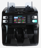 Compteur de billets avec compteur de billets CIS Encaissement machine de comptage trieur multi-devises Équipement financier détecteur de contrefaçon