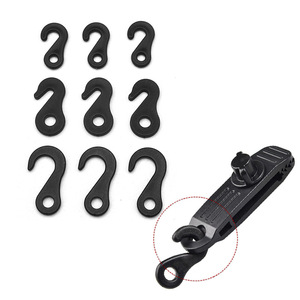 PVC Tent <b>Hook</b> <b>S</b> Shape Outdoor Camping Fixed Round Hole <b>Hook</b> Accessory - Product Image 2