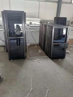 Fenêtres coulissantes verticales en alliage d'aluminium résistant aux ouragans, verre trempé haute résistance, certifiées Energy Star, pour l'extérieur
