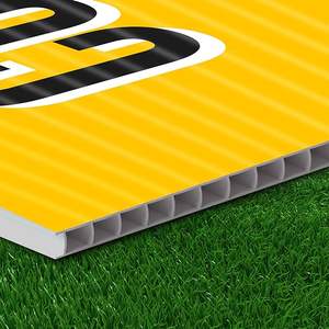 แผ่นรังผึ้งโพลีโพรพิลีนความหนาแน่นสูง PP ราคาส่งถูก ขนาดและความหนาตามสั่ง ป้ายเปล่าพร้อมบริการตัด - Product Image 3