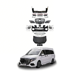 Kit de conversion complet pour Mercedes-Benz V-Class W447 <span class=keywords><strong>Vito</strong></span> Viano 2016-2024 : crochet de remorquage, calandre, phares, <span class=keywords><strong>capot</strong></span> - Product Image 2