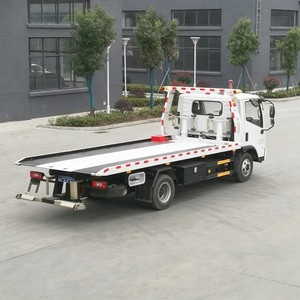 Camión de Remolque de Plataforma Plana Foton 4x2 de 5 Toneladas y 8 Toneladas Personalizado con Cabrestante Remoto - Product Image 5