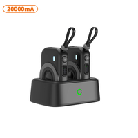 Grossiste Mini Batteries Externes Portables 10000mAh avec Câble Type-C Chargement Téléphone Portable Chargeur Sans Fil Rapide 22.5W pour iPhone