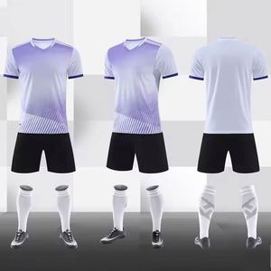 เสื้อฟุตบอลแบบสั้น ระบายอากาศได้ดี แห้งเร็ว น้ำหนักเบา ปรับแต่งได้ ดีไซน์ล่าสุด สำหรับแฟนคลับ ทีมวินเทจ ใส่โลโก้ได้ง่าย - Product Image 1
