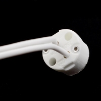 HoneyFly G5.3/GU5.3 support de douille de lampe 250V 2A connecteur de convertisseur fil de Silicone Base d'ampoule halogène convient pour G4 G5.3 G6.35