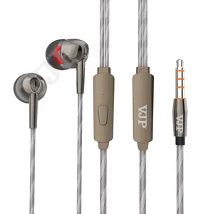 批发VJP VI480耳机3.5毫米耳机免提有线折叠耳机带麦克风音乐