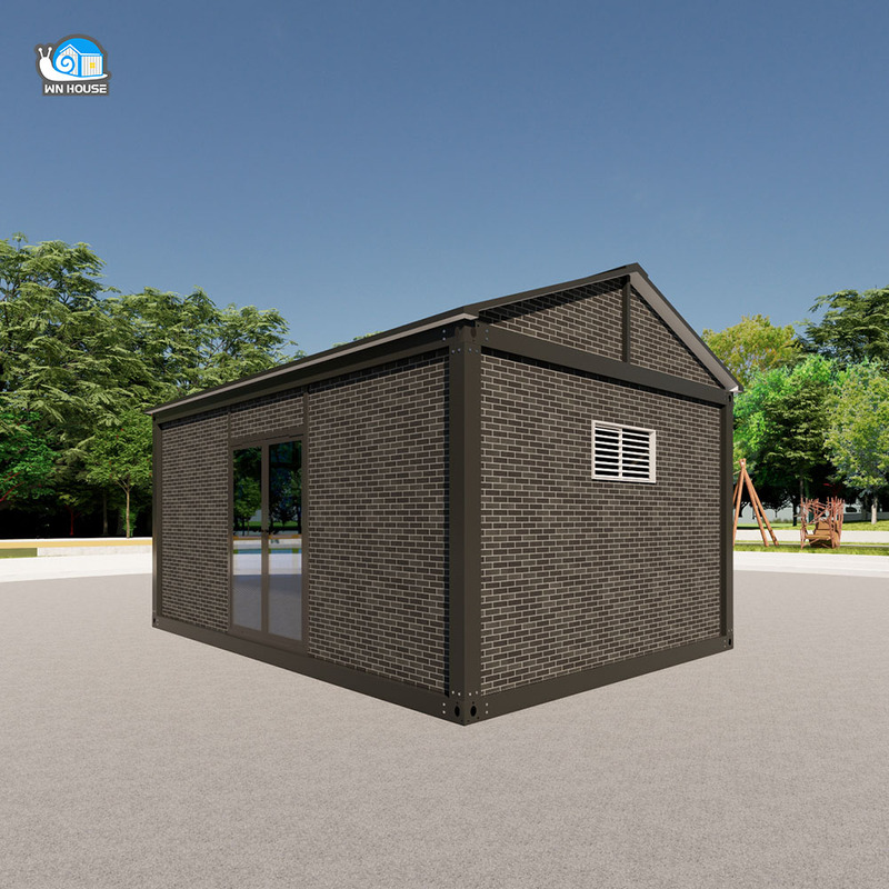 New Black Framed Two Bedroom Prefabricated