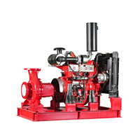 Pompe à incendie diesel haute pression montée sur châssis 250GPM 500GPM 750GPM EDJ