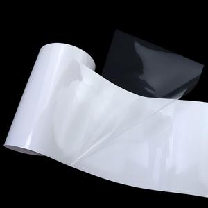 Waterproof PET Label Transparent Vinyl Roll 1070mm*1000m*80mic Wholesale Inkjet Printing Label Roll Materials - Product Image 1