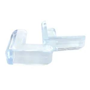 透明l形塑料儿童安全护角保护器保护儿童免受尖角的伤害