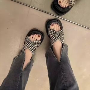 <span class=keywords><strong>Sandalias</strong></span> de Suela Gruesa para <span class=keywords><strong>Mujer</strong></span>, para Uso en Exteriores de Verano, Zapatos para Caminar y Hacer Ejercicio - Product Image 5