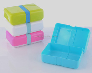 De plástico de bento de comida caja de almuerzo con <span class=keywords><strong>cubertería</strong></span> para niños - Product Image 3