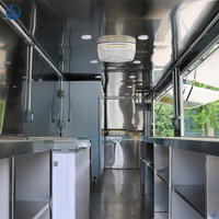 Remorque alimentaire de luxe, personnalisée, mobile, pour hot-dogs, camion de restauration rapide, remorques de concession, chariot alimentaire entièrement équipé