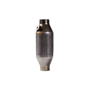 Convertidor Catalítico Universal de 2.5 Pulgadas de Entrada/Salida, Alto Flujo, Corrige el Código P0420, Puerto O2 Compatible, Cumple con EPA, Acero Inoxidable - Product Image 5