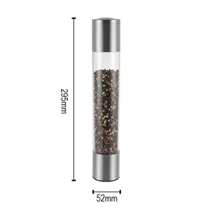 Grand Volume En Céramique Bouteille En Verre Borosilicate <span class=keywords><strong>Moulin</strong></span> À Épices <span class=keywords><strong>moulin</strong></span> à Sel et Poivre - Product Image 2