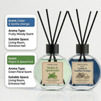 Diffuseur de parfum d'ambiance personnalisé avec logo OEM, diffuseur à bâtonnets longue durée pour salon