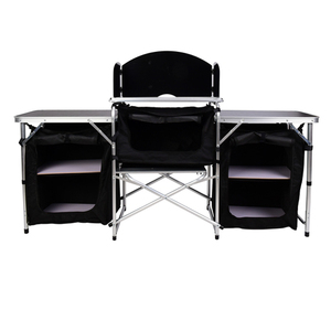 Bàn Nhà Bếp Gấp Gọn Màu Đỏ Chất Lượng Tốt Với Vải Lều Cắm Trại Ngoài Trời Dễ Mang Theo Để Bàn Dã Ngoại Hoạt Động - Product Image 6