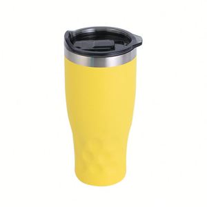 Vaso de Acero Inoxidable de 30 oz para Auto y Oficina, Botella de Agua de Gran Capacidad con Aislamiento de Goma para Beber Directamente - Product Image 3