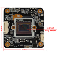 Module de caméra OEM 4MP pour Sony IMX347 Capteur CMOS AI Noir Cctv Module de caméra Ip Module réseau