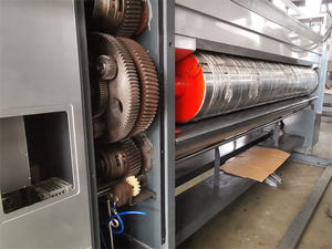 Máquina ranuradora de impresión flexográfica automática de cajas de Pizza Zhaoli para cartón corrugado, máquina para hacer cartón de Pizza - Product Image 6