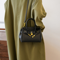 Sac fourre-tout de luxe léger haut de gamme pour femme, nouvelle mode 2026, motif litchi, en PU, avec bandoulière amovible, porté croisé.503
