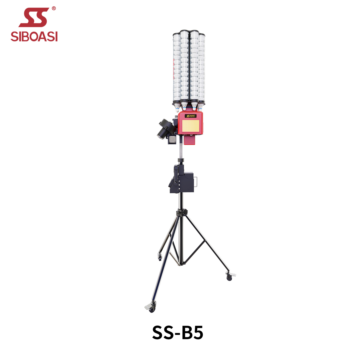 Siboasi Tragbare Badminton-Schieß maschine B5 Federball-Fütterung ausrüstung Fabrik Direkter Kontakt für Rabatt****^^^^ https://www.siboasi.com