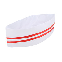 Gorras de Pescador a Rayas Unisex HKZB y Gorras de Tela Transpirable Premium con Ribete Rojo para Uso en las Cuatro Estaciones