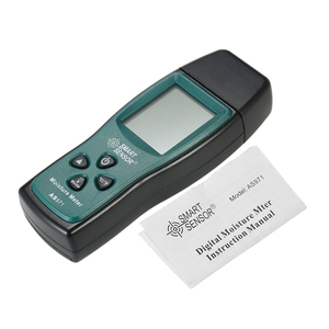 SMART SENSOR AS971 Mini Testeur d'humidité du bois numérique LCD Détecteur d'humidité des boissons avec sonde à 2 broches Plage de mesure 2%-70% - Product Image 3