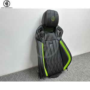 Asientos de Cuero de 2 Piezas Estilo Carracing B, Impermeables, Ajuste Preciso 1:1 para Mercedes-Benz Clase G W464 G500 G63 G550 2019-2024 - Product Image 5