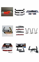 Kit carrosserie pour Honda CRV BREEZE 2023+ Diffuseur de pare-chocs arrière Style sportif avec feu de freinage intégré Aileron arrière Amélioration