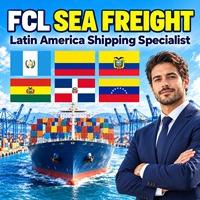 Agent maritime transitaire FCL Conteneur complet Chine vers Colombie Guatemala Service porte-à-porte Dédouanement