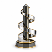 Trophée mural en métal bronze, motif visage et vagues ondulées, gravure personnalisée, écologique, cadeau, cadeaux promotionnels, cadeaux de bienvenue