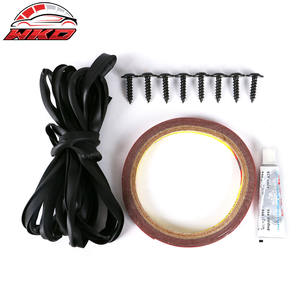 Lèvre de pare-chocs avant pour Toyota Camry 2018-2020 LE IKON Style Noir mat - Kit carrosserie PP de haute qualité - Product Image 5