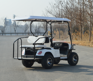 Véhicules utilitaires à batterie au lithium OEM, voiturettes de golf, électriques, quatre places, homologuées pour la route, buggy de chasse pour les stations balnéaires - Product Image 4