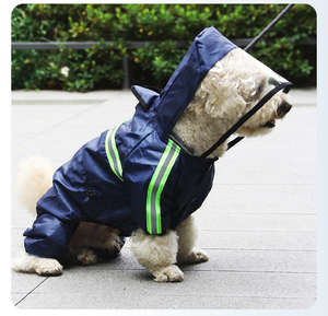 Novo estilo 2025 fábrica atacado impermeável reflexivo poliéster chuva casaco para <span class=keywords><strong>Pet</strong></span> - Product Image 2