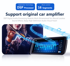 Autoradio Android de 8.8 pouces, lecteur multimédia vidéo stéréo, navigation GPS pour Volvo XC60 de 2009 à 2017 sans fil Carplay 2din 4G WIFI - Product Image 5