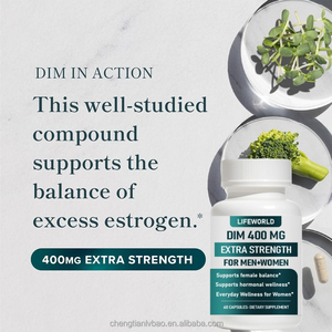 Integratori Alimentari OEM, Supplemento DIM con Pepe Nero, Supporto per la Menopausa, Integratore per l'Equilibrio Ormonale e il Benessere Quotidiano - Product Image 2