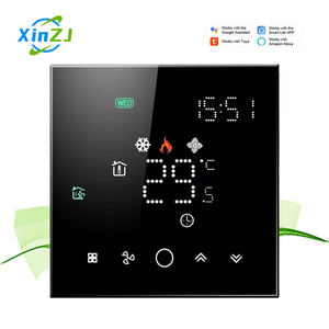 XZJ Tuya Wifi <strong>Central</strong> air Conditioning System Remote Control Floor Heating Switch Service Equipment Water Fan Coil Thermostat - Product Image 1