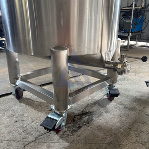 Tanque de Mezcla para <span class=keywords><strong>Gel</strong></span> de Ducha y Jabón Corporal LINHONG de 200L 300L, Recipiente Sanitario de Acero Inoxidable con Calentamiento y Agitación para Productos de Alta Viscosidad - Product Image 5