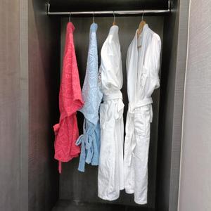 Albornoz con capucha de Spa para niños, <span class=keywords><strong>bata</strong></span> de baño de gofres de algodón suave, personalizada - Product Image 3