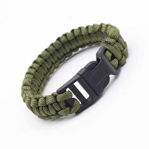 High Quality Outdoor Cord Bracelet Safety & Survival for Emergency Situations - Product Image 1