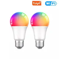 एप्लिकेशन संगत एलेक्सा गूगल घर Tuya Zigbee स्मार्ट प्रकाश बल्ब वाईफ़ाई बल्ब Rgbcw और सी सी टी 9w रंग बदलते एलईडी प्रकाश E27 E26 110v 220v