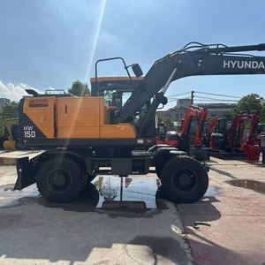 รถขุดล้อยี่ห้อเกาหลีรุ่น HW150 ราคาสมเหตุสมผล สภาพดีเยี่ยม HW150W เครื่องจักรมือสอง - Product Image 5