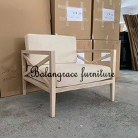 Meubles de conception moderne en bois massif à ossature naturelle avec coussin souple pour mariage, événement, fête, location, ensemble de canapés pour hôtel