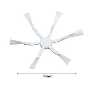 Brosse latérale hexagonale en Nylon de 140mm, accessoires pour aspirateur Robot Xiaomi Mijia Dreame, nettoyage ménager - Product Image 1